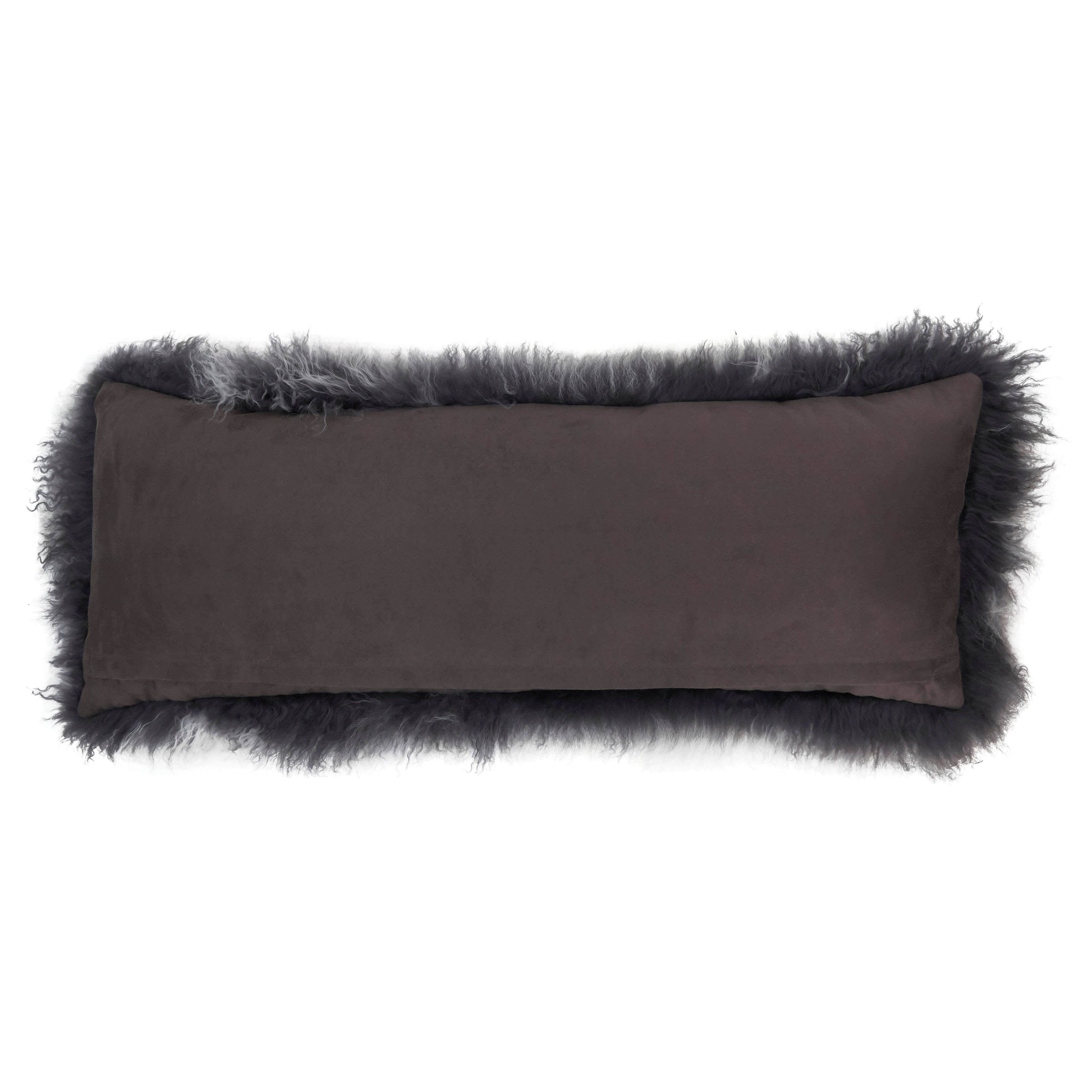 Saro Lifestyle - Wholesale Throw/Decorative Pillow - Mongolian Lamb Fur Pillow - Poly Filled1