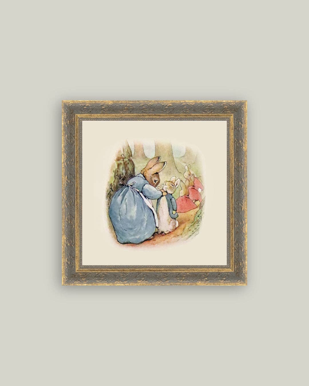 Petal Lane Home - Wholesale Art Print - Peter Rabbit Framed Antique Art1