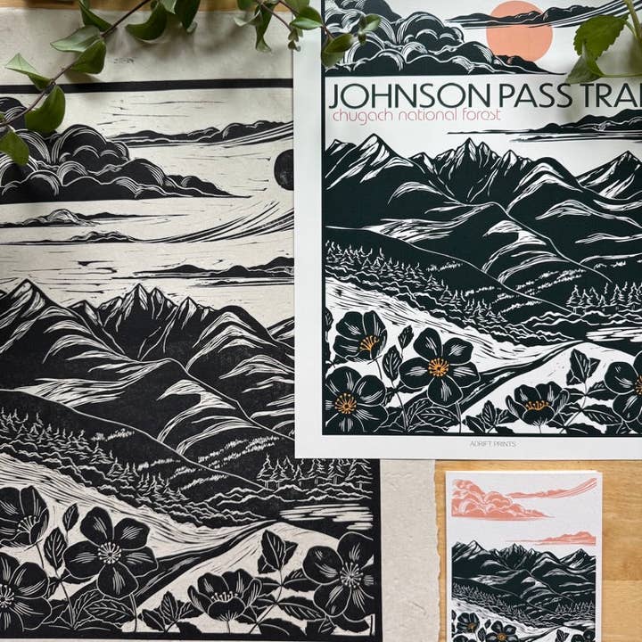 Adrift Prints - Wholesale Everyday Greeting Card - Johnson Pass Greeting Card4