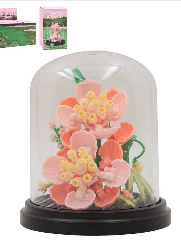 LP76563 - Rosa Nejlikor Mini Bricks för wholesale av David Fischhoff Ltd