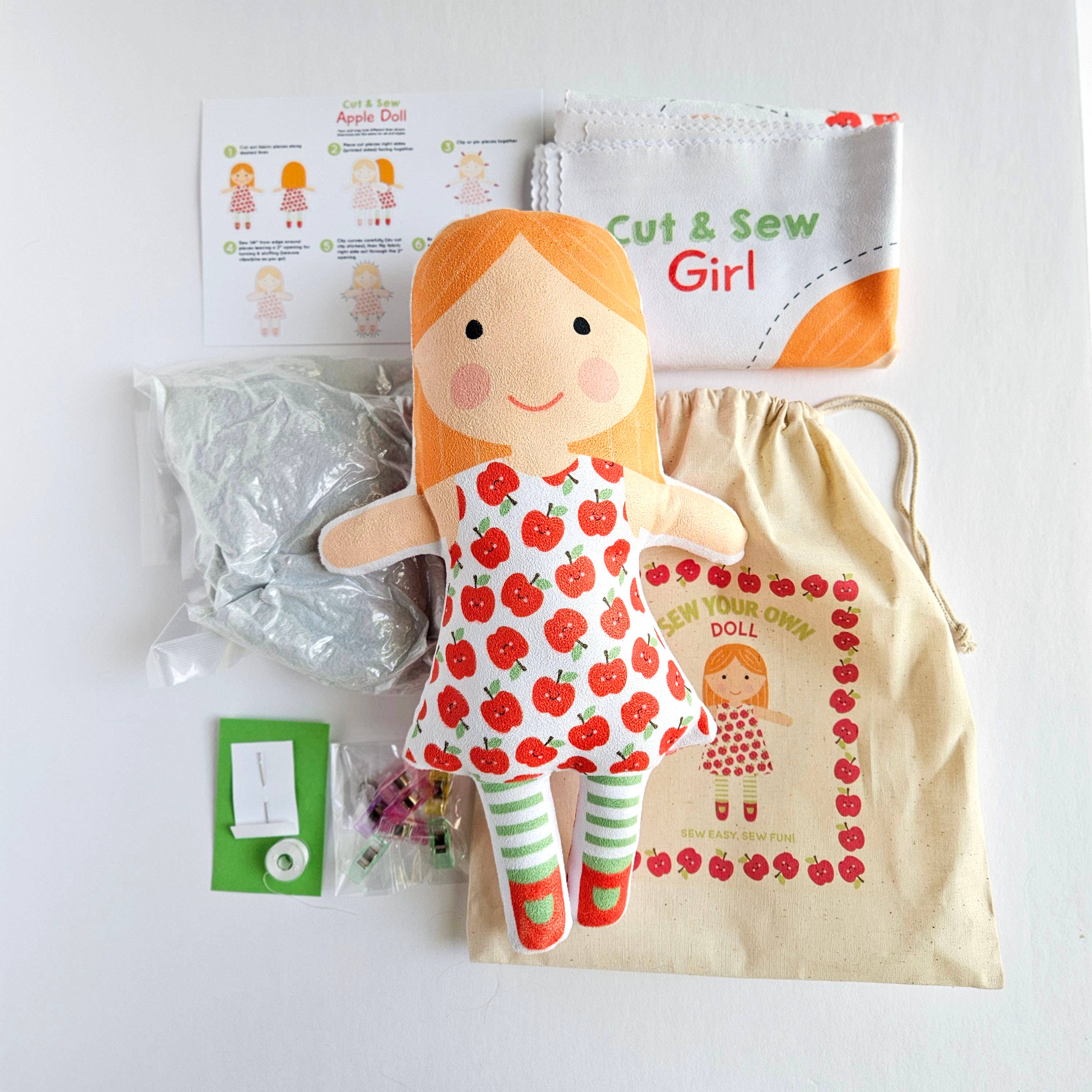 Nickwilljack - Wholesale Craft Sewing Kit - DIY Doll Sewing Kit2