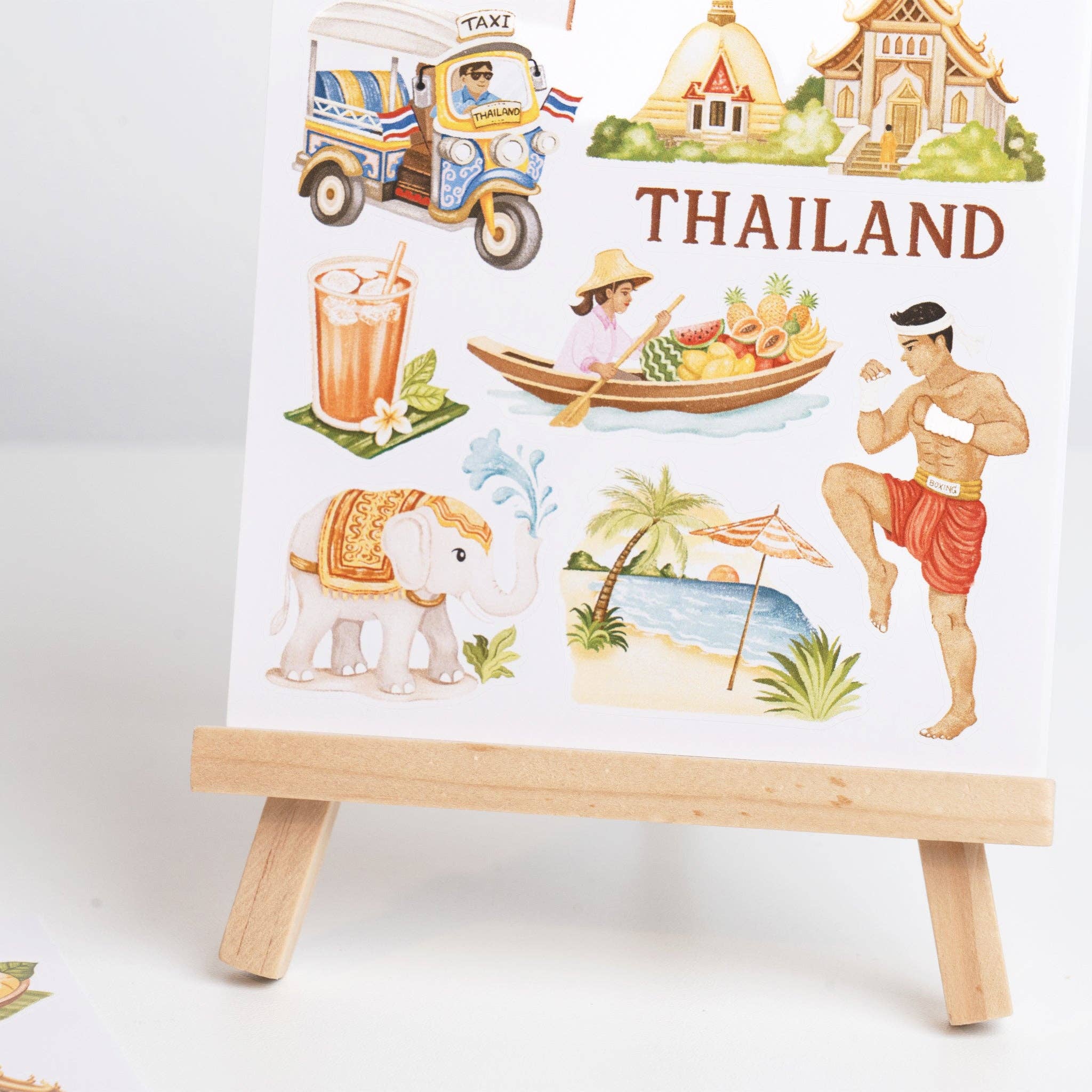 Lettoon - Vendita all'ingrosso Adesivo - Foglio di adesivi - Sawasdee Thailand4