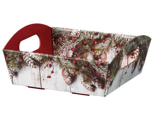 Nashville Wraps - Wholesale Decorative Tray - Beveled Shallow Market Tray Containers4