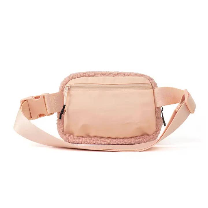 Babs + Birdie - Wholesale Belt Bag - Women's - Sherpa Belt Bag | Sling Bag | Waist Bag8