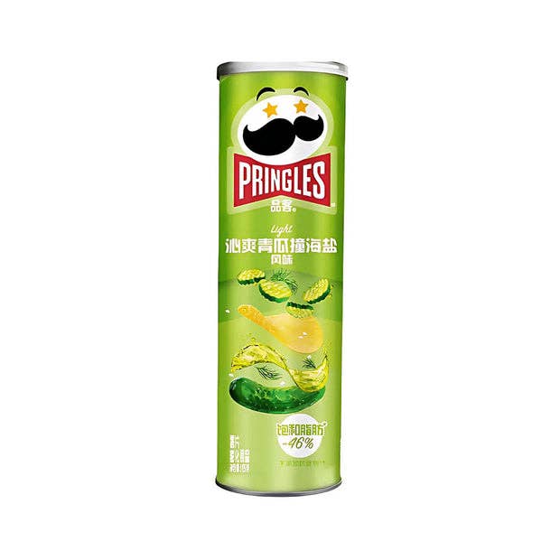 L&F Universal Goods - Wholesale Chips - Pringles Chips Cucumber Sea Salt 20/110g (CHINA)0