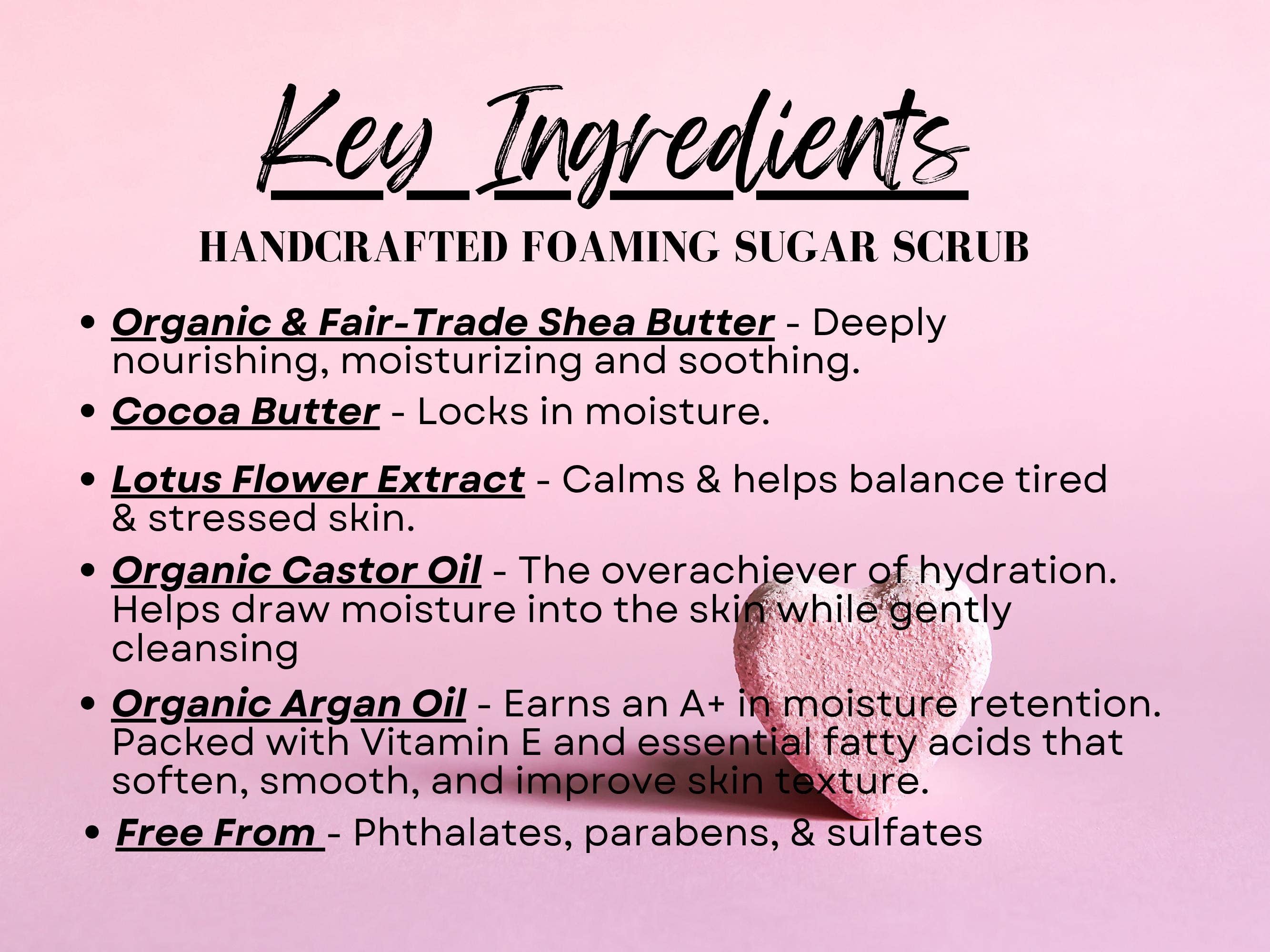 eScentually Yours - Wholesale Body Scrub/Exfoliant - Foaming Sugar Scrub 2 oz Travel Size - Custom Labeling4