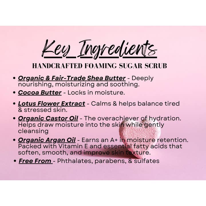 eScentually Yours - Wholesale Body Scrub/Exfoliant - Foaming Sugar Scrub 2 oz Travel Size - Custom Labeling4