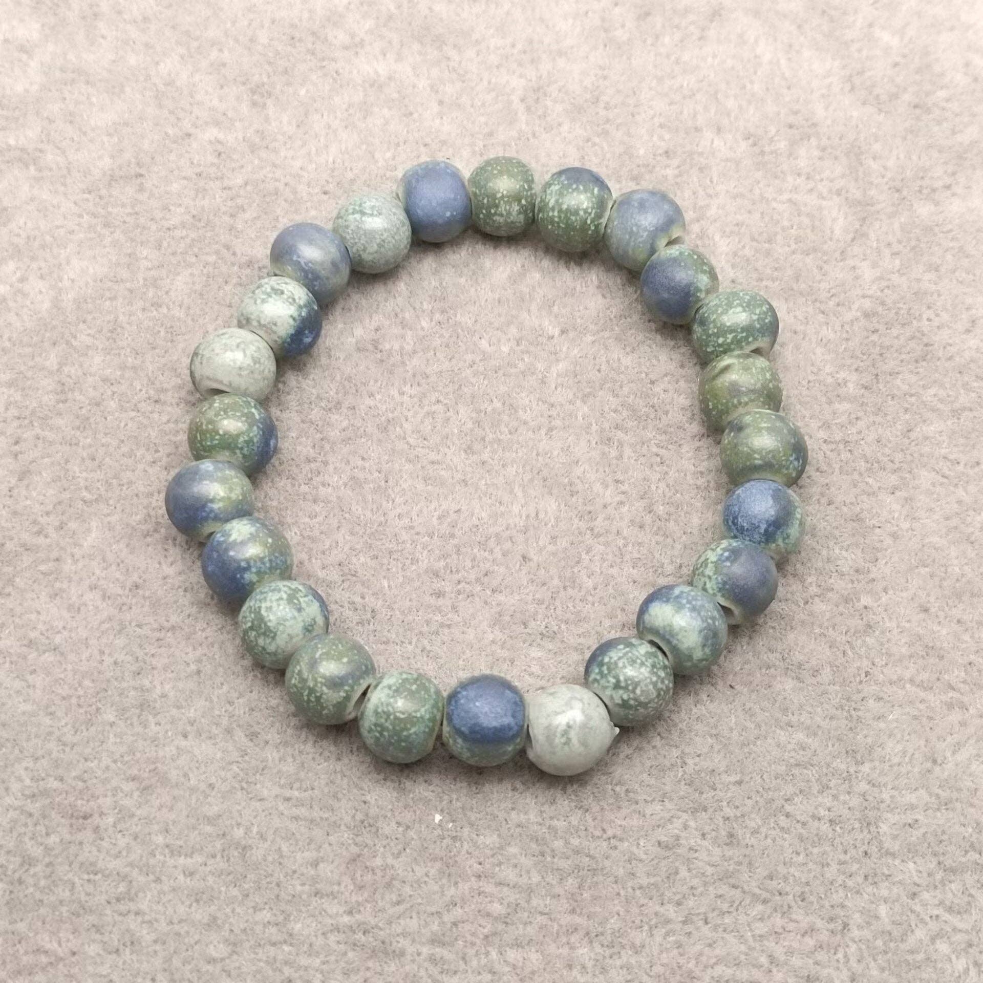 Mio Queena - Wholesale Armband met kralen - Handgemaakte elastische touwarmband met keramische kralen in meerdere stijlen21