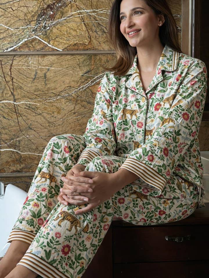 Luksus Håndtrykt Indisk Bloktryk Ren Høj Kvalitet for engroshandel hos Essential Designs London