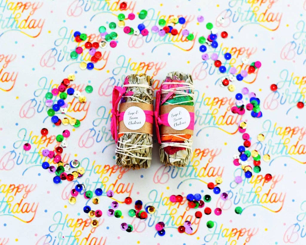 Oily Blends - Wholesale Sage Bundle - Celebrate 7 Chakras Sage Smudge Bundles