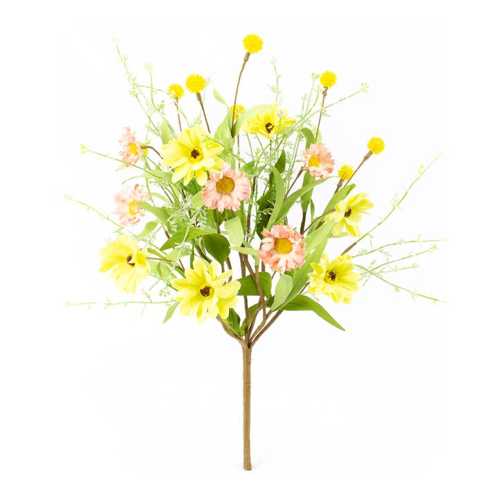 Lyserød & Gul Forårsbuket for engroshandel hos WT Collection