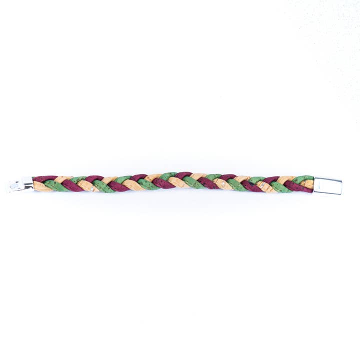 Meninas Bonitas Cork - Wholesale Beaded bracelet - Colorful Cork Bracelet Made of Natural Cork BRW-013-MIX-58