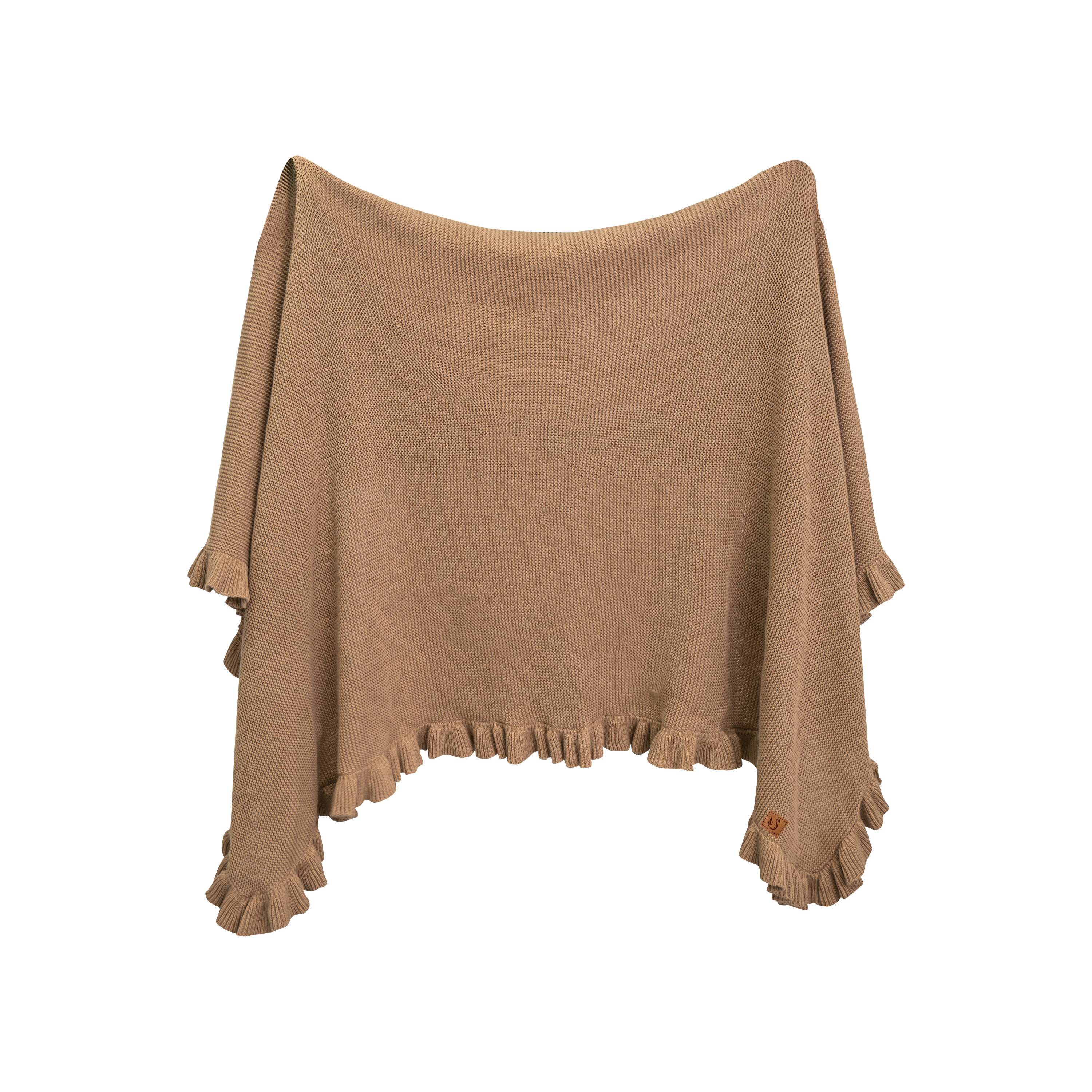 SwaddleAn - Wholesale Bedding Blanket - Kids & Baby - SwaddleAn Ruffled Knit Baby Blanket - 100% Cotton3