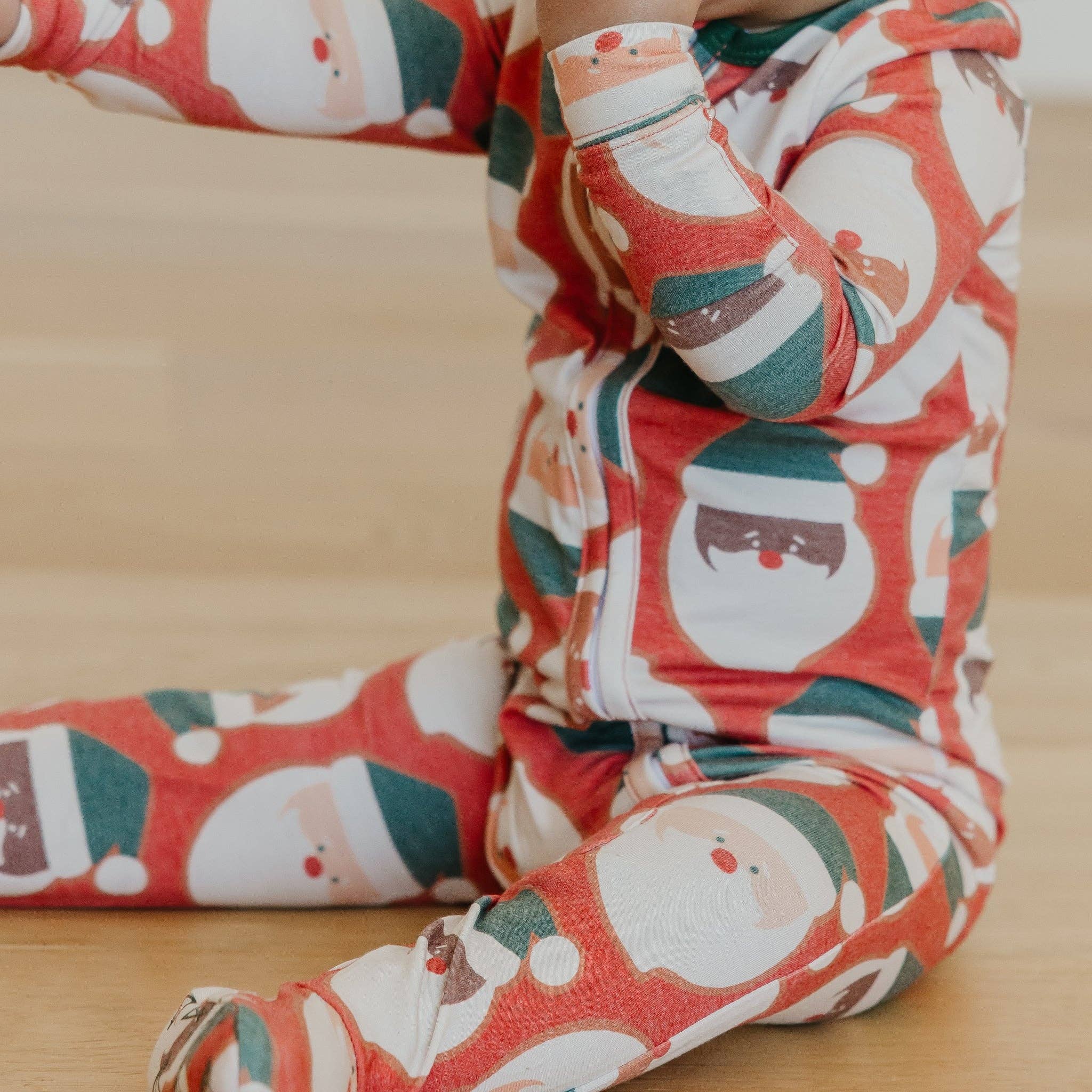 Copper Pearl - Wholesale Sleepsuit - Baby - Zip-Up Footie Pajama - Claus2