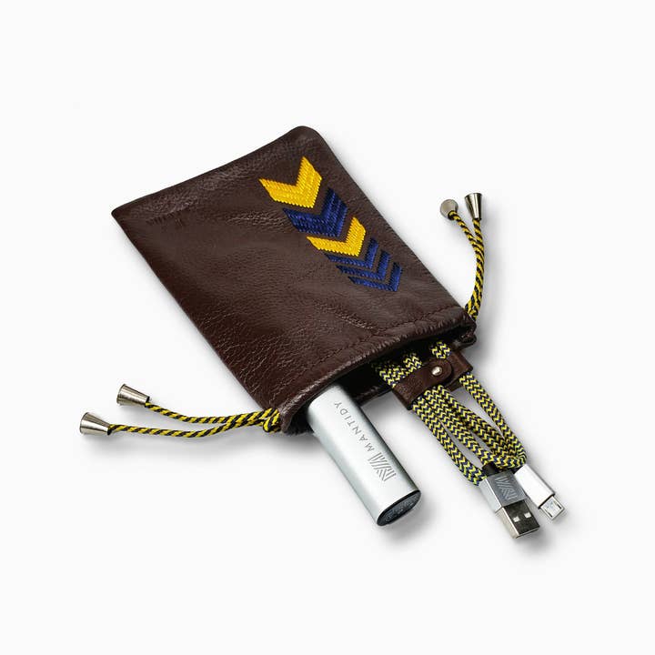 Mantidy – wholesale Phone wallet – men's – Gaucho TechPack, Dark Brown3