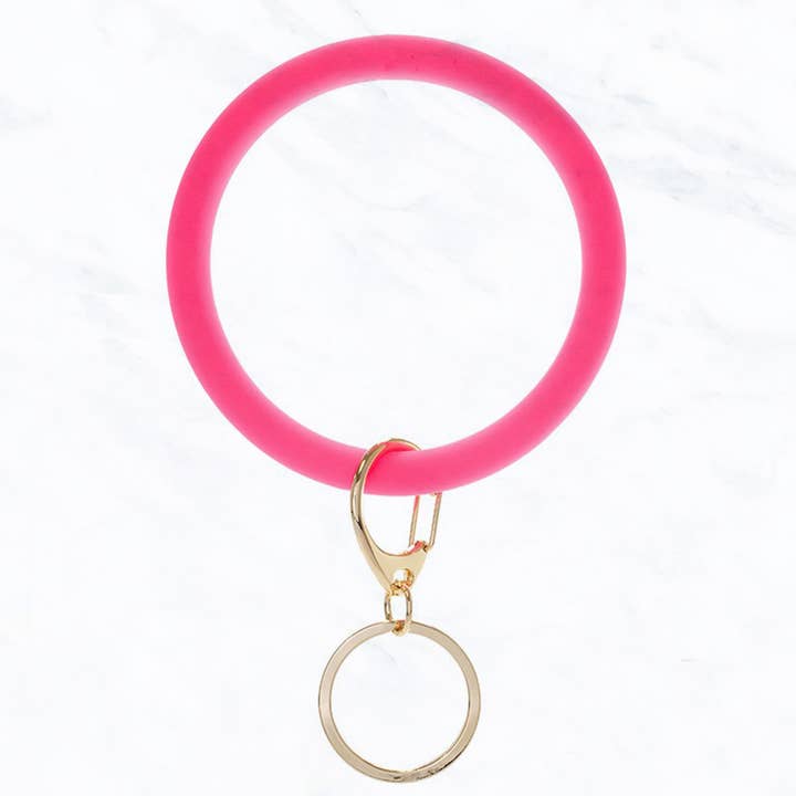 Suzie Q USA - Wholesale Keychain - Women's - Silicon Key Chains, Key Ring