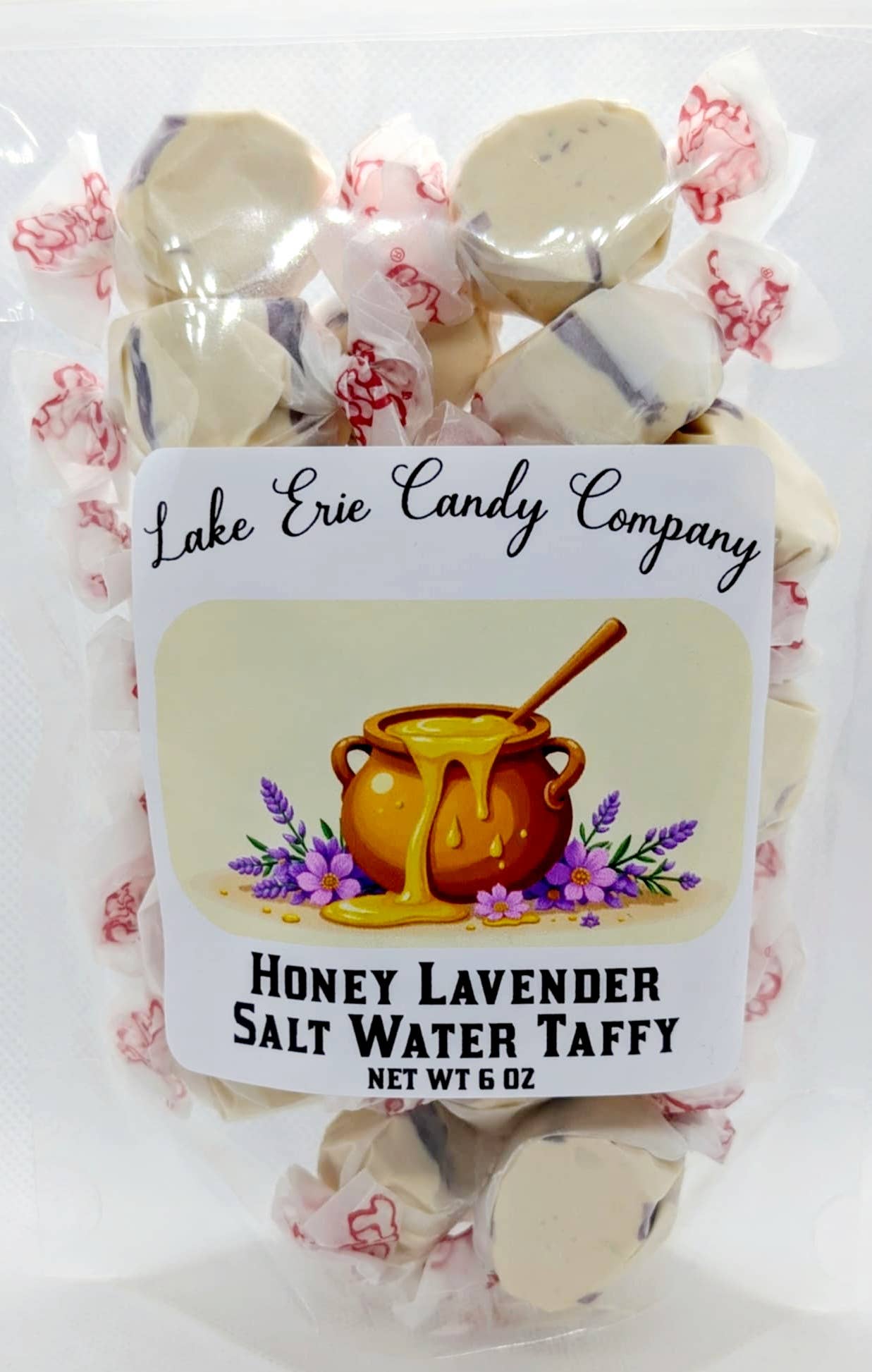 Lake Erie Candy Company - Wholesale Taffy - Honey Lavender Salt Water Taffy0