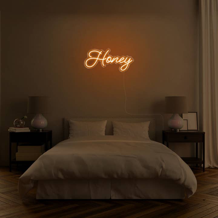 Letrero LED de neón Honey para venta al por mayor de BeNeonUnicorn