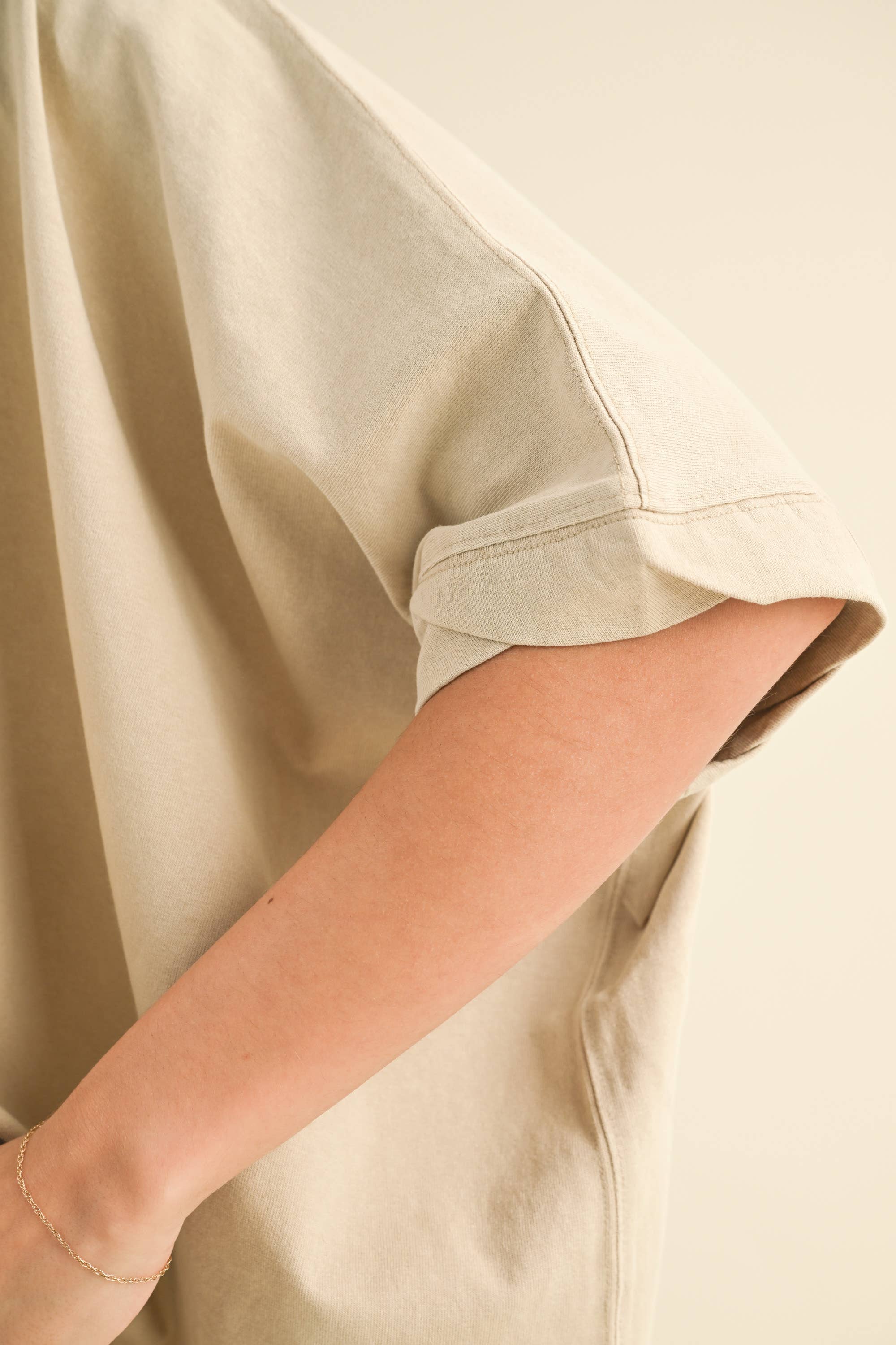 MIOU MUSE - Wholesale Blouse - Women's - T3736  BYE AND WASH OVERSIZED TOP4