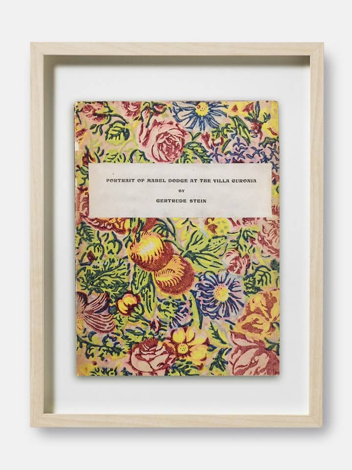 Portrait de Mabel Dodge à la Villa Curonia Couverture Impression pour la vente par The Curious Desk