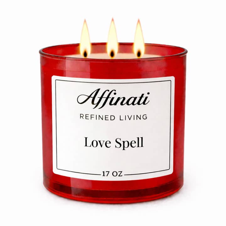3-Wick Love Spell Candle for wholesale by Affinati
