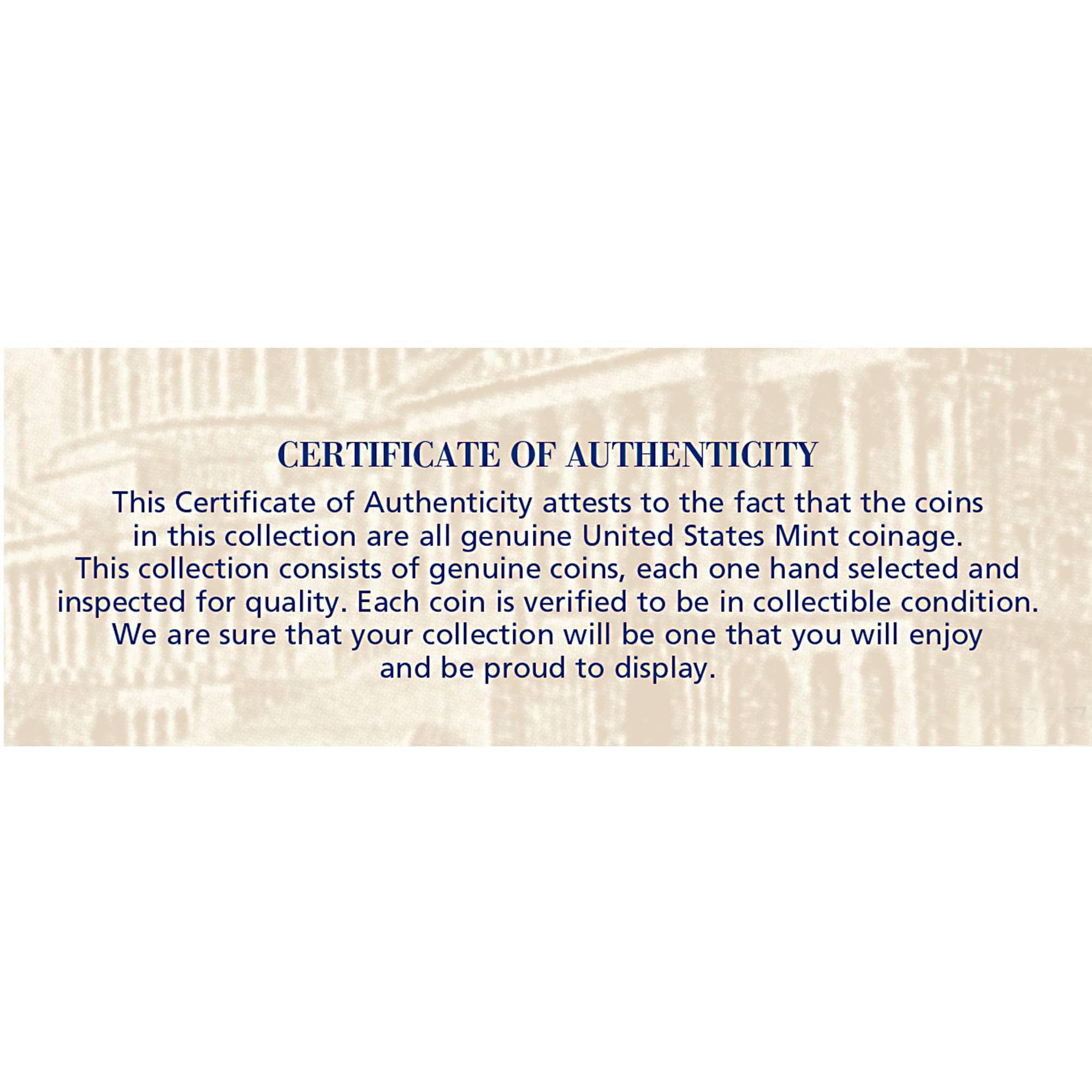 American Coin Treasures - Wholesale Decorative Tabletop Object - USA Four Most Famous Coins in Acrylic Case4