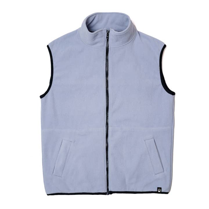 Recycled Fleece Vest for wholesale by Whelk Goods