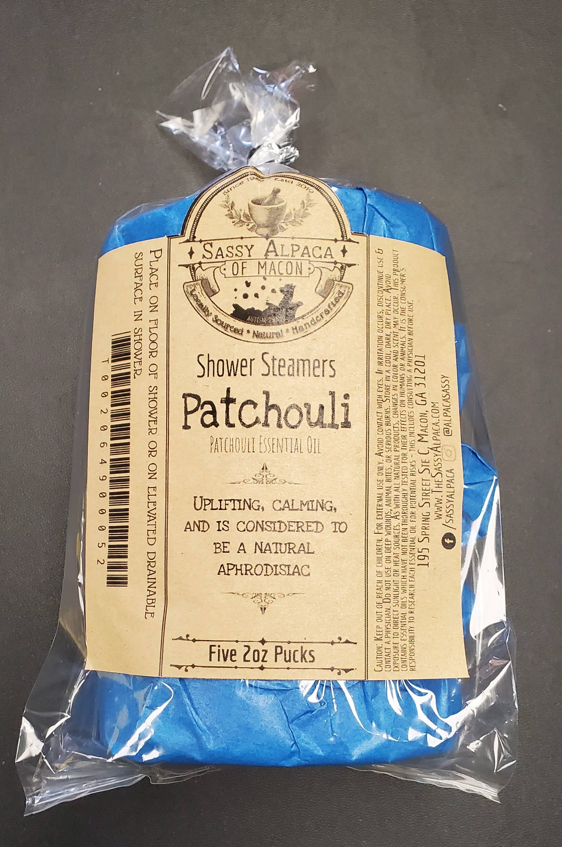 The Sassy Alpaca - Vente Bombe de douche/galet bien-être pour la douche - Pastille effervescente pour douche19