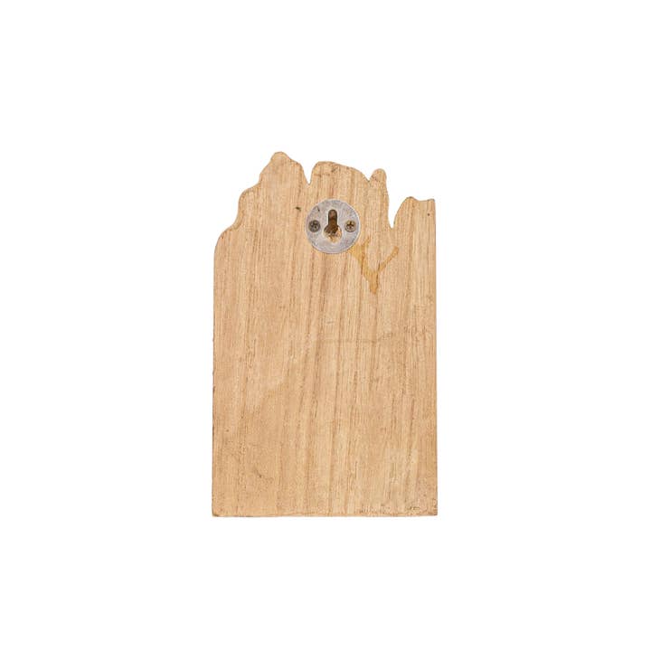 Foreside Home & Garden - Wholesale Wall Hook - SALE - Gabriella Wall Decor Hook Natural Wood & Metal