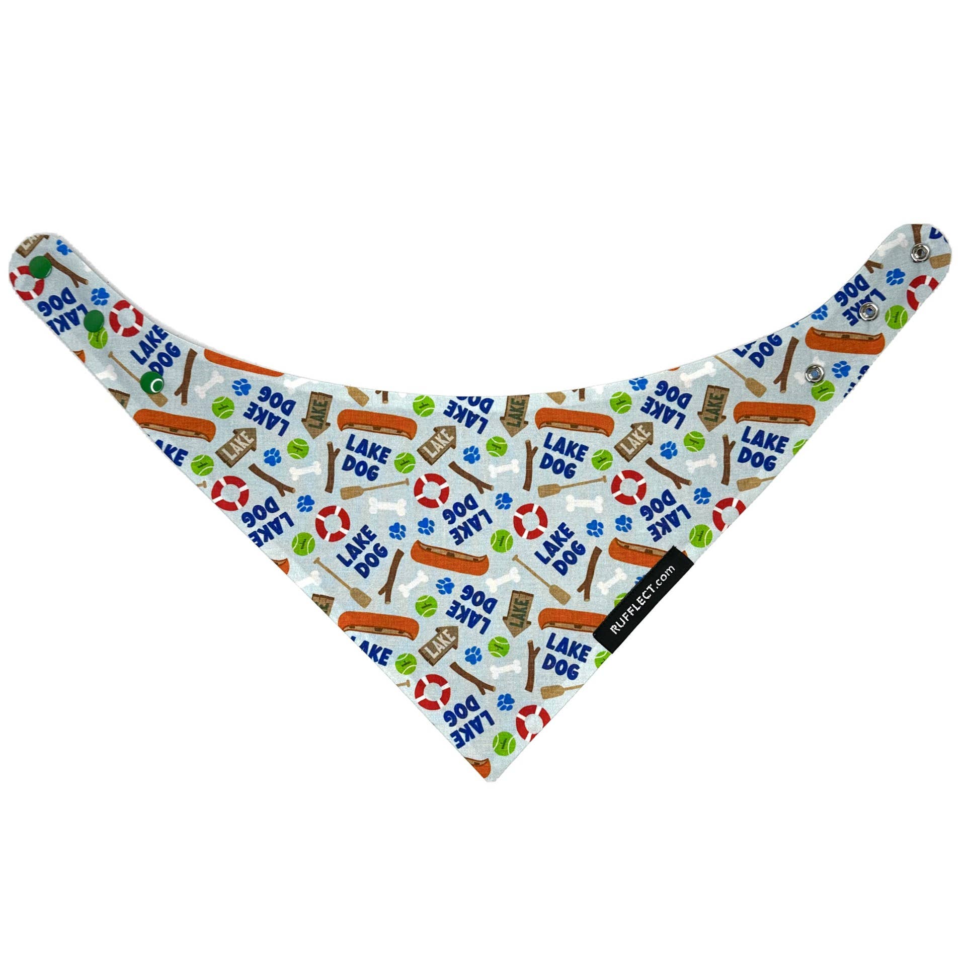 RUFFLECT Dog Bandanas - Wholesale Pet Bandana - Dog - Lake Dog RUFFLECT® Dog Bandana14