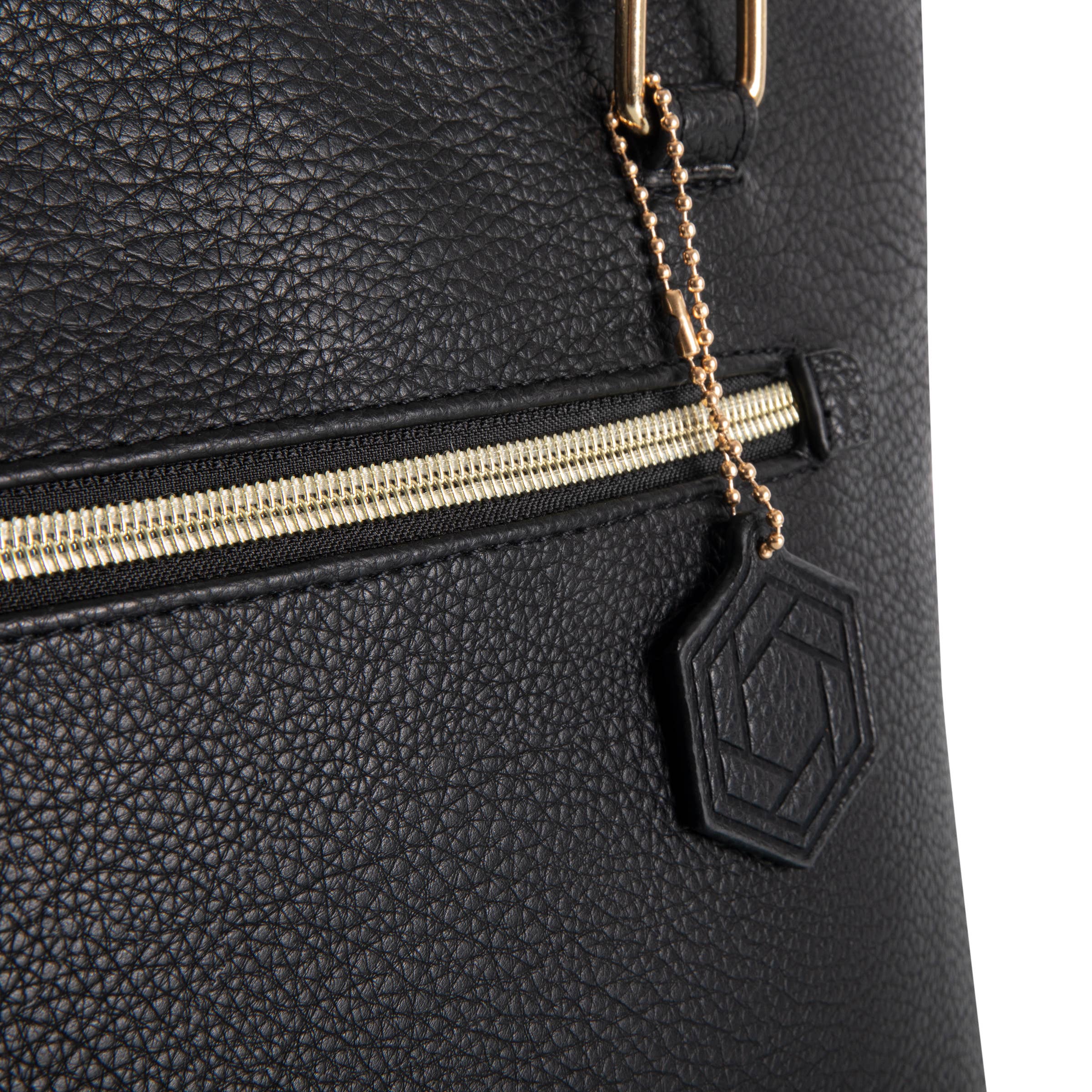 Black Uptown Cooler Tote Bag, (Black) for wholesale on Faire13