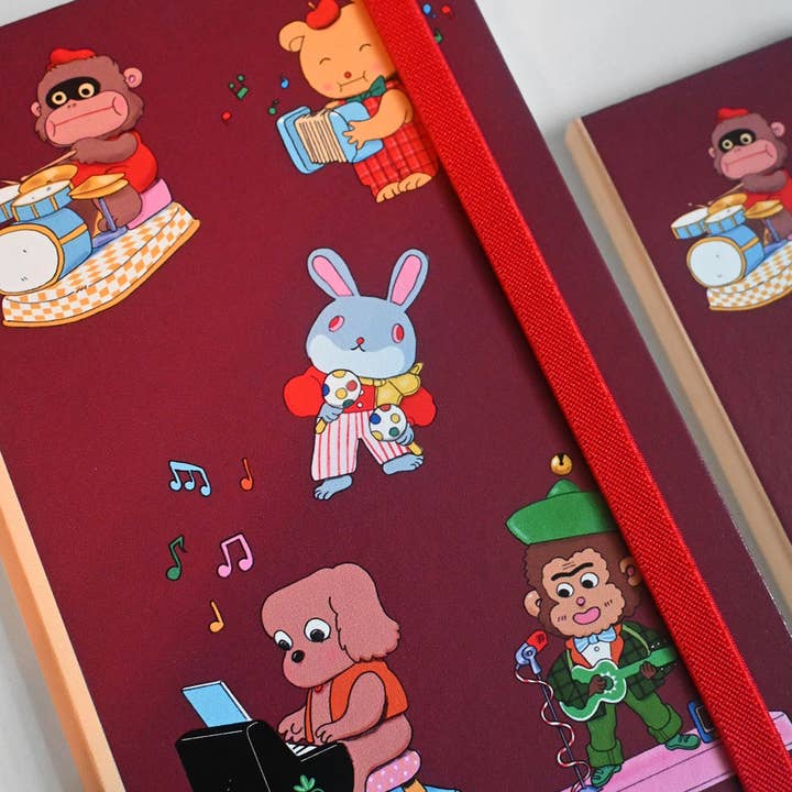 Natali Koromoto - Wholesale Notebook - "Mechanical Toys" Hardcover Notebook2