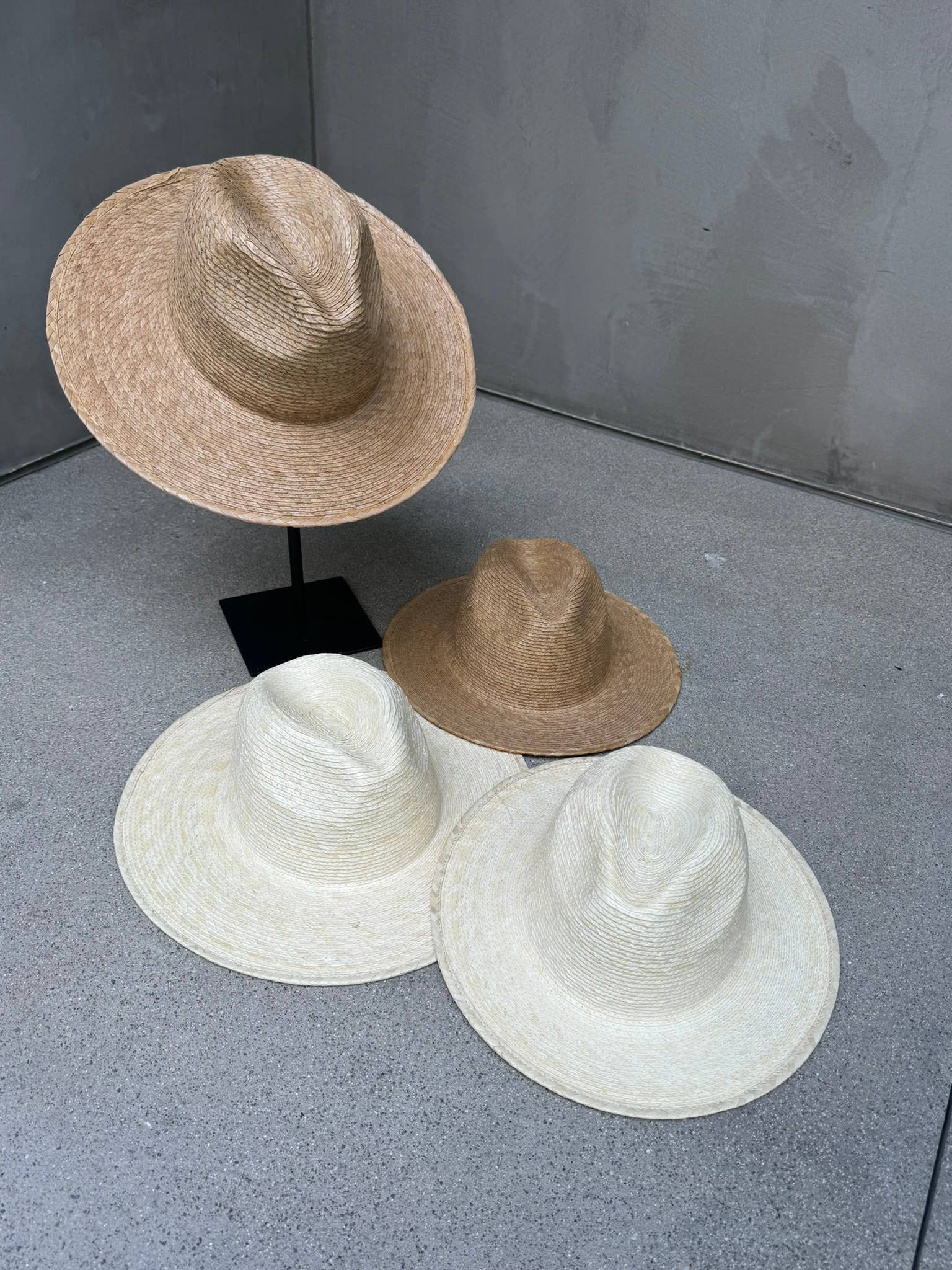 Love and Thyme - Wholesale Straw Hat - Women's - BEST SELLER! Hand Palm Leaf Western hat with Flat Brim1