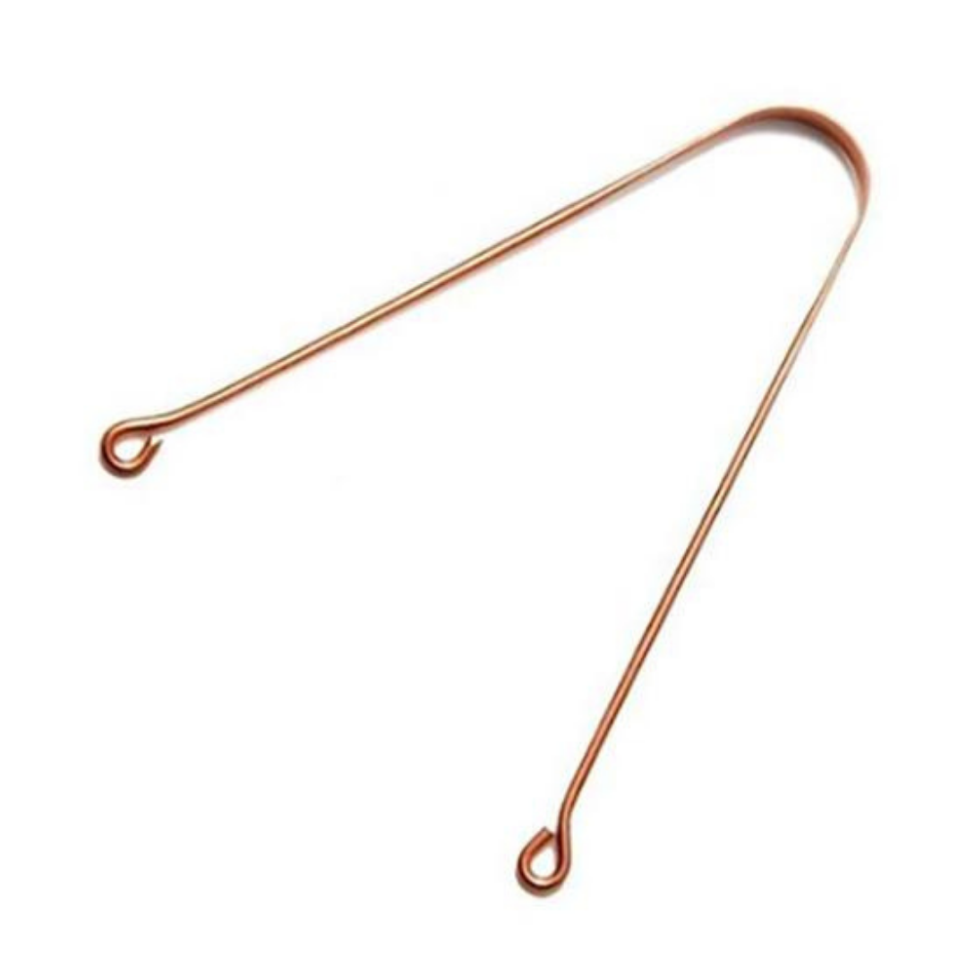 Kansa Organics - Wholesale Tongue Scraper - KO Ayurvedic Copper Tongue Cleaner0