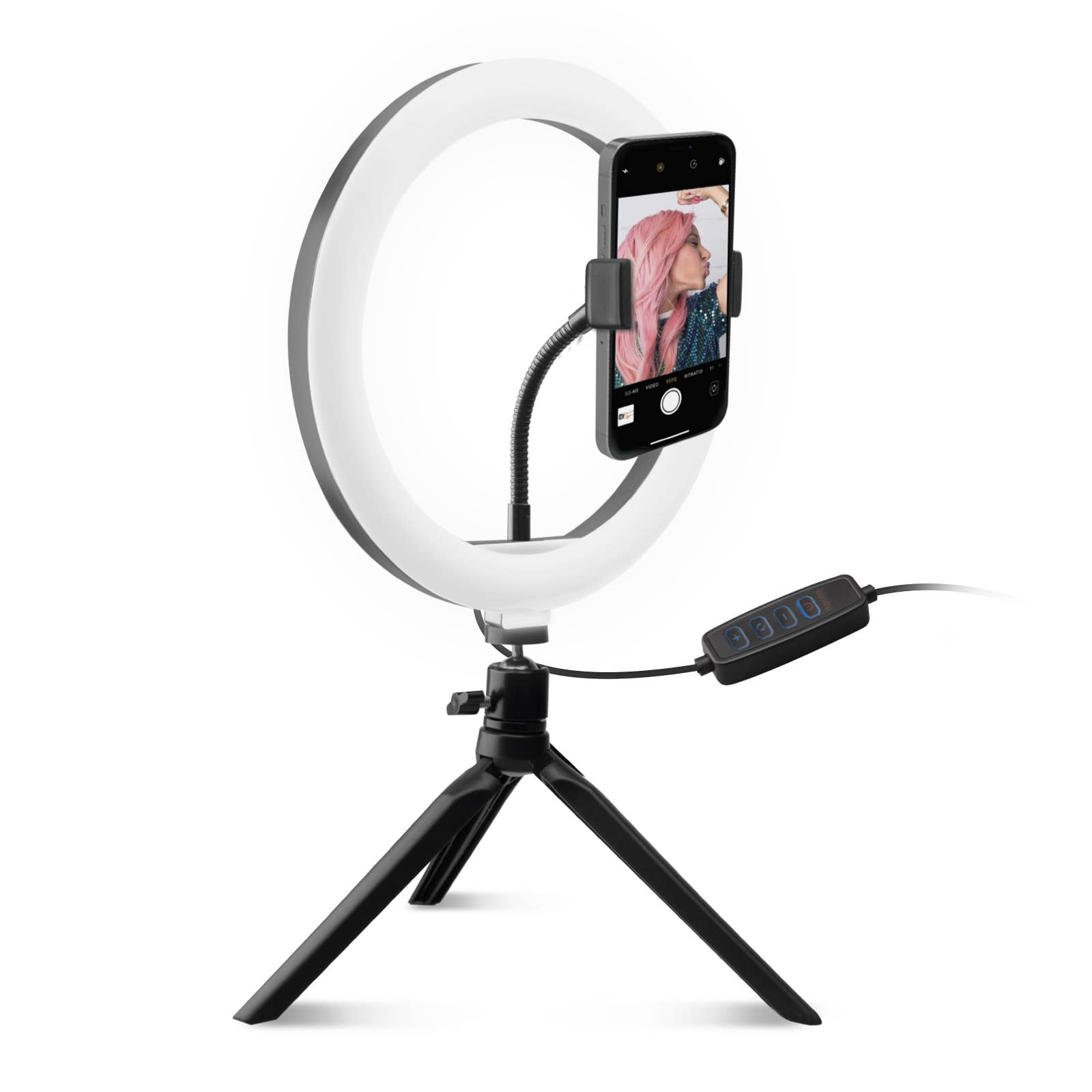 SBS - Wholesale Phone/Tablet Stand - Tripod With 20Cm Selfie Ring Light0