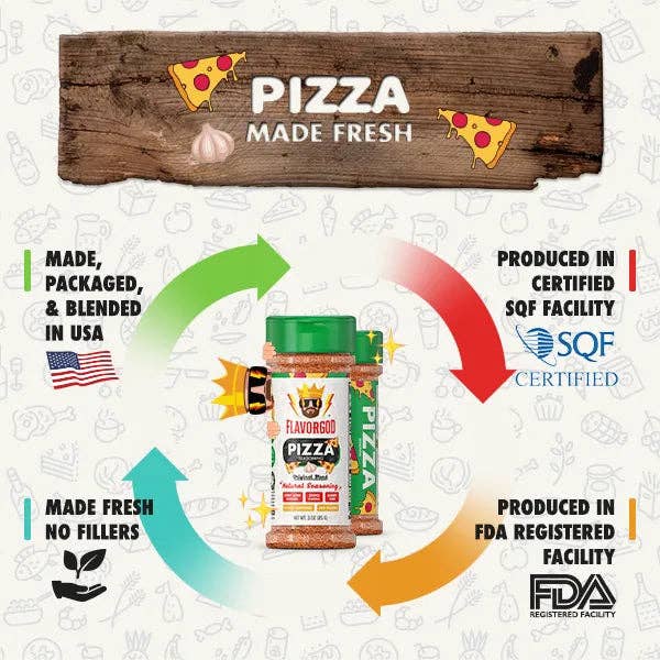 Flavor God - Wholesale Dried Spice Mix - Pizza Seasoning5