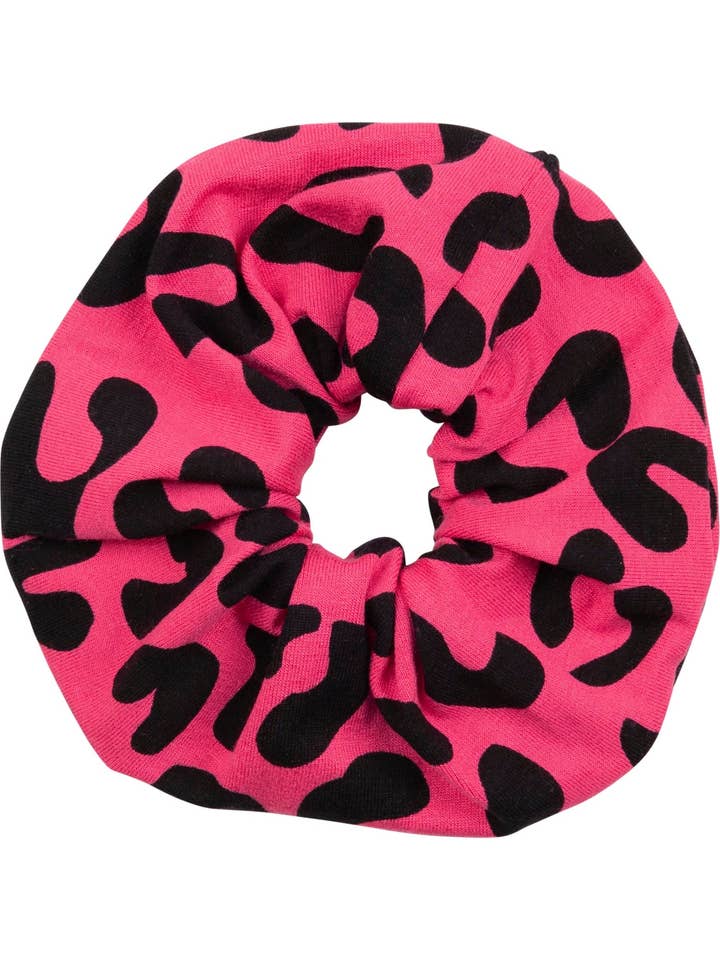 Scrunchie Leo Pink for wholesale by Wauw Capow by Bangbang Copenhagen