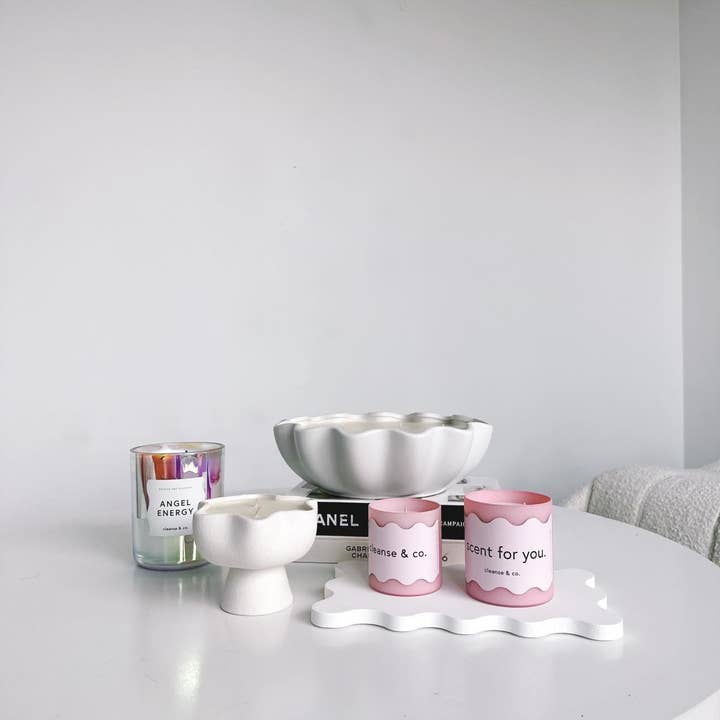 Cleanse & Co. - Wholesale Decorative tray - Wavy Edged Tray2