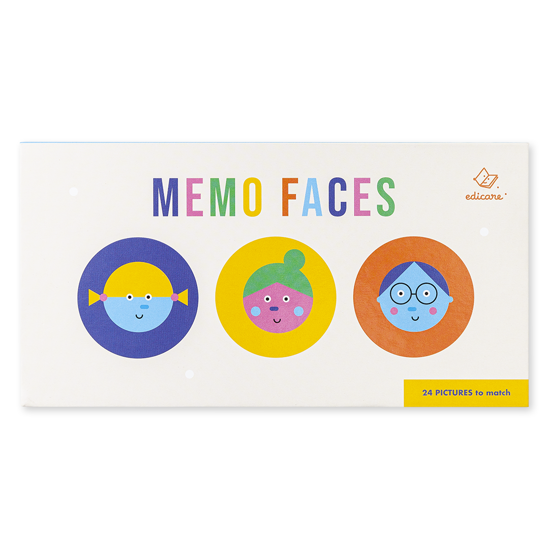 Edicare Editora, Lda. - Wholesale Brain Game - Kids - MEMO FACES0