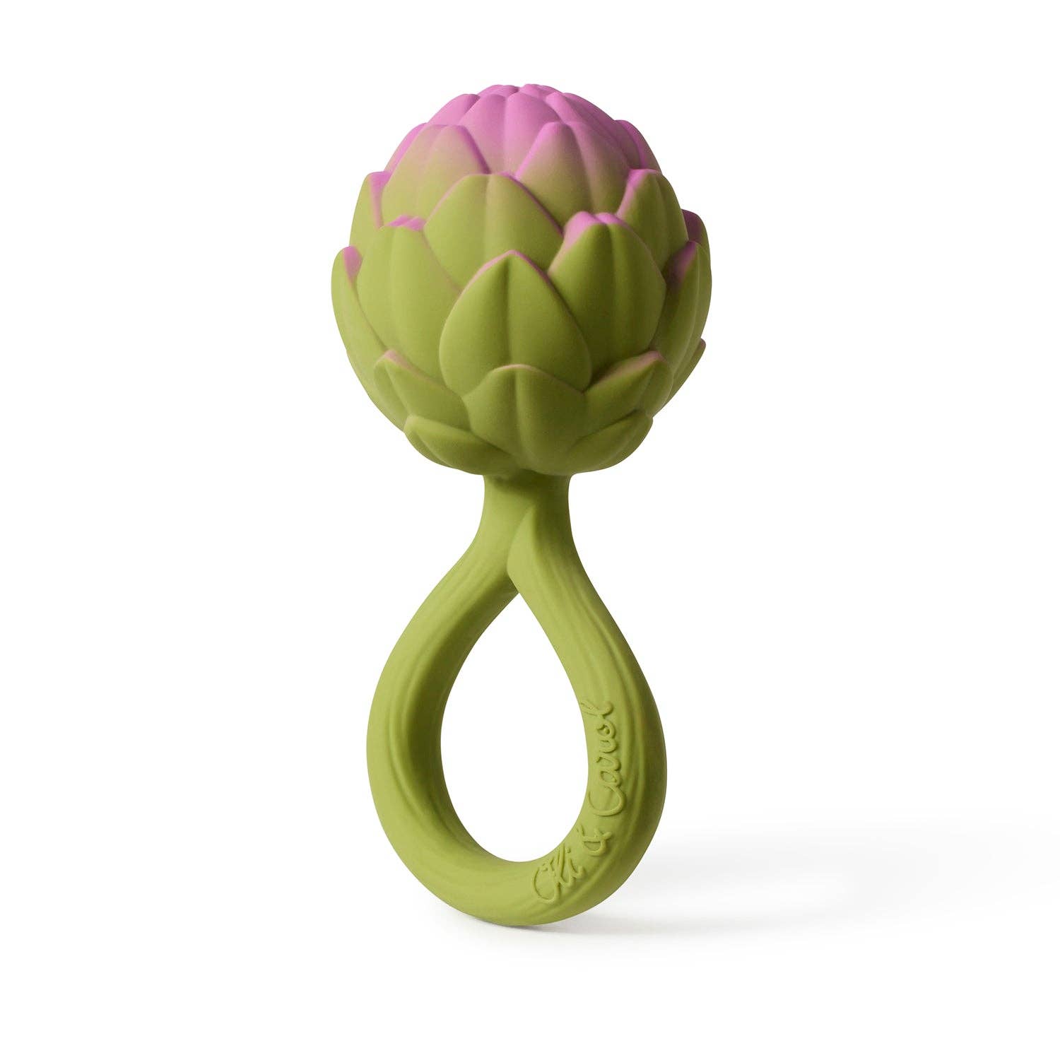 Oli & Carol - Wholesale Handheld Rattle - Baby - Artichoke Rattle Toy1