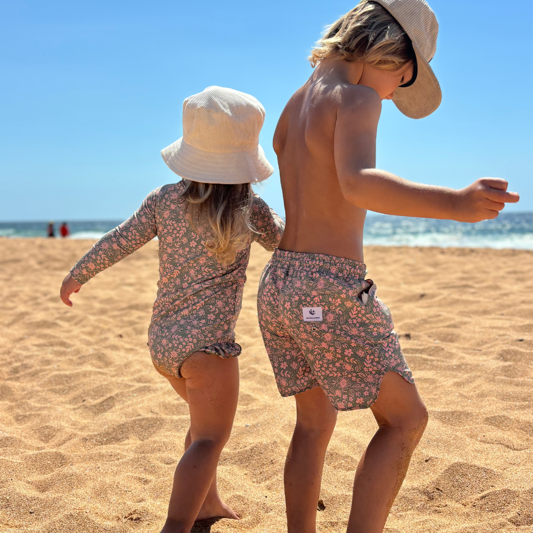 Anchor & Arrow - Wholesale One Piece Swimsuit - Kids - Tilly One Piece - Summer Sage3