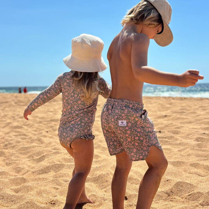 Anchor & Arrow - Wholesale One-piece swimsuit – Kids - Tilly One Piece - Summer Sage3