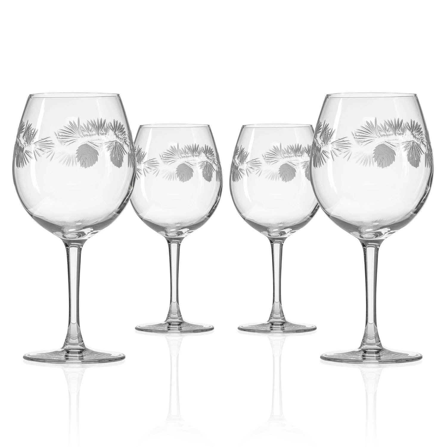 Rolf Glass - Wholesale Wine Glass - Icy Pine Balloon Red Wine Glass 18oz – Engraved Design1