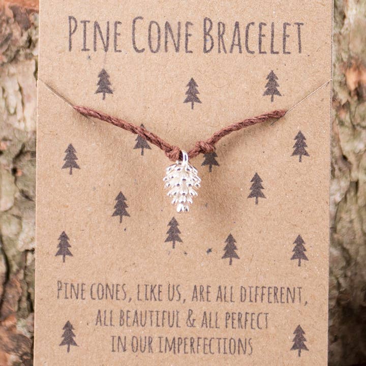 Katy and the Bear – wholesale Charm/dangle bracelet – Pine Cones Bracelet2