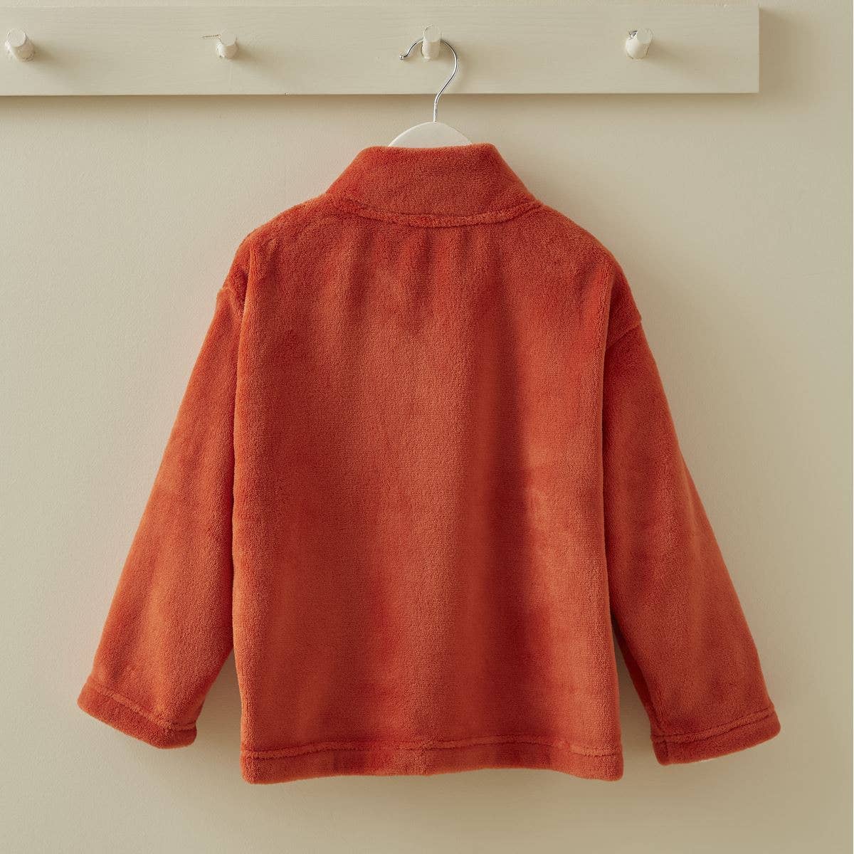 Sylvie Thiriez – Engroshandel Jakke - Unisex – Børns orange polare jakke1