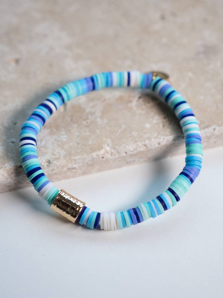 Pulseira Color Pop, Multi Deep Water por atacado de Haven