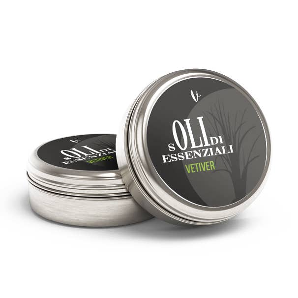 Perfume Sólido de Aromaterapia com Essência de Vetiver por atacado de Vallescura Handmade