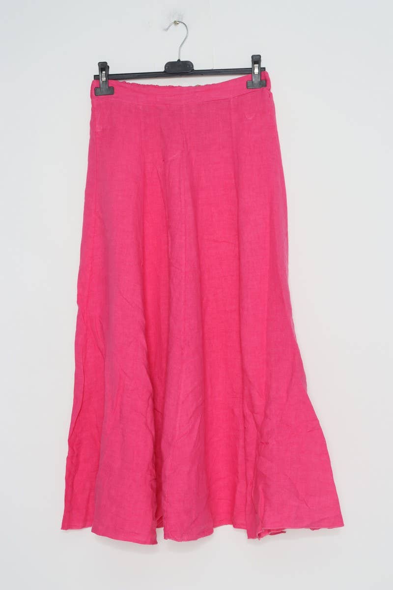 LÉA & LUC - Wholesale Skirt - Women's - 100% Linen Skirt REF.83042