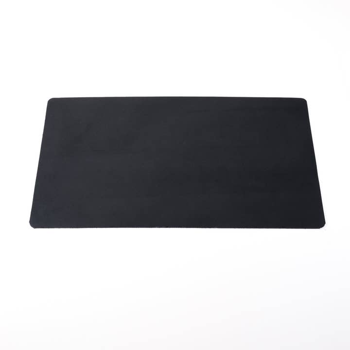Tapis de bureau en cuir noir pour la vente par Leander