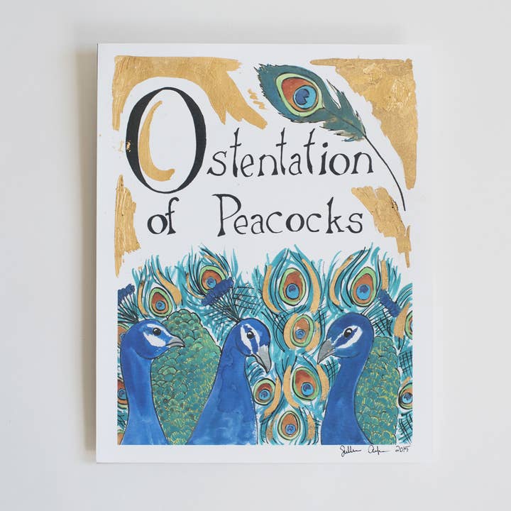Ostentation of Peacocks for wholesale by Sullivan Anlyan